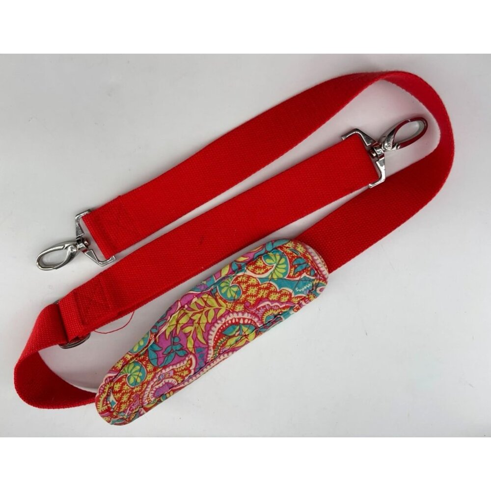 Vera Bradley Bag Canvas Padded Strap Large Bag